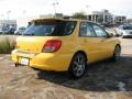 2003 Sonic Yellow Subaru Impreza WRX Wagon  photo #7