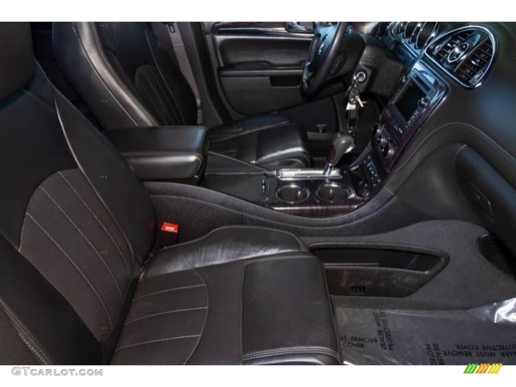 2015 Enclave Leather - Carbon Black Metallic / Ebony/Ebony photo #24