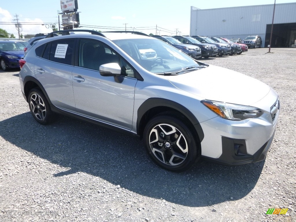 2018 Crosstrek 2.0i Limited - Ice Silver Metallic / Black photo #1