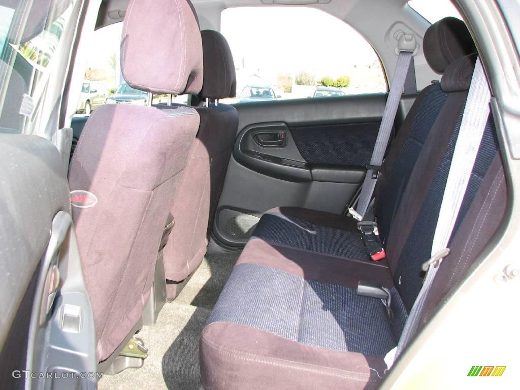 2003 Subaru Impreza WRX Wagon Rear Seat Photo #1280584