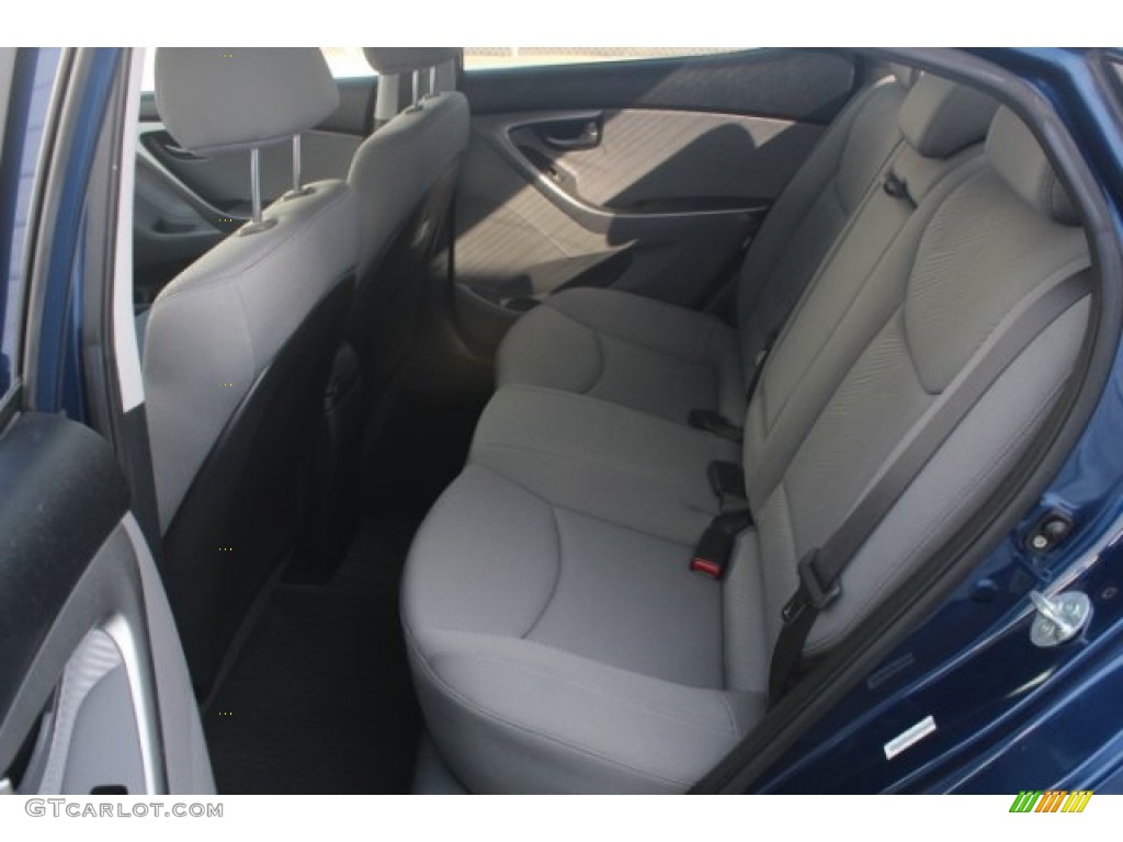 2013 Elantra GLS - Atlantic Blue / Gray photo #25