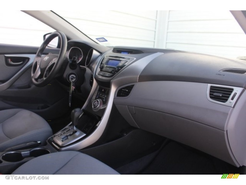 2013 Elantra GLS - Atlantic Blue / Gray photo #32