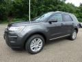 2018 Magnetic Metallic Ford Explorer XLT 4WD  photo #8
