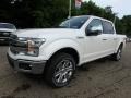 White Platinum - F150 Lariat SuperCrew 4x4 Photo No. 7