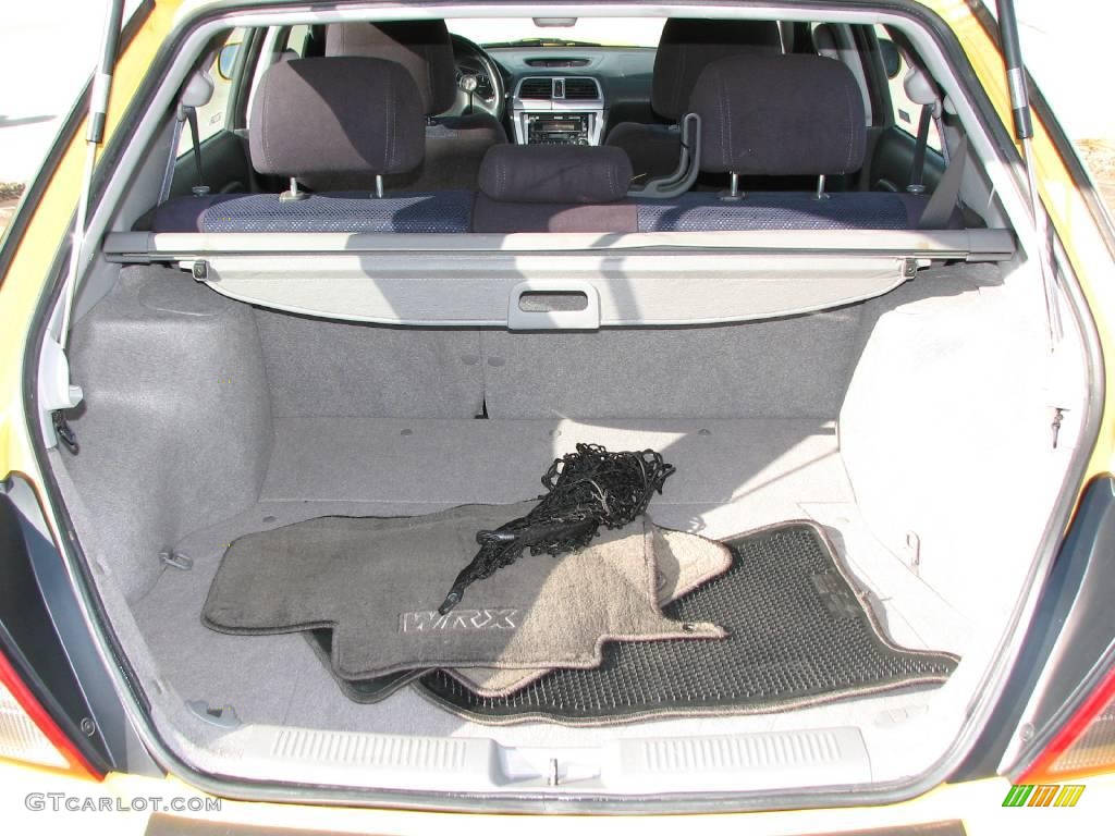 2003 Subaru Impreza WRX Wagon Trunk Photo #1280619