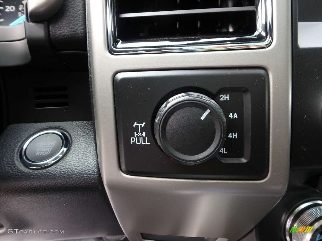 2018 F150 Lariat SuperCrew 4x4 - White Platinum / Black photo #17