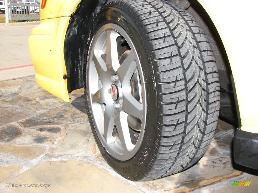 2003 Impreza WRX Wagon - Sonic Yellow / Black photo #20