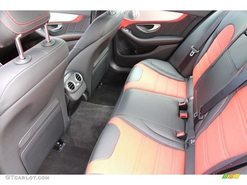 Red Pepper/Black Interior 2018 Mercedes-Benz C 63 S AMG Sedan Photo #128063618