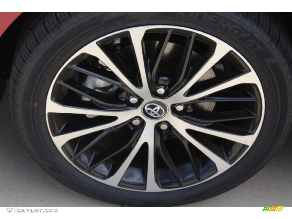 2018 Camry SE - Ruby Flare Pearl / Black photo #4