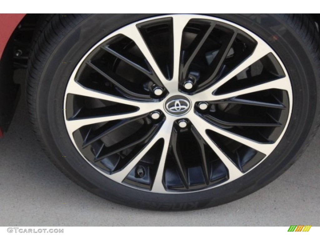 2018 Camry SE - Ruby Flare Pearl / Black photo #5