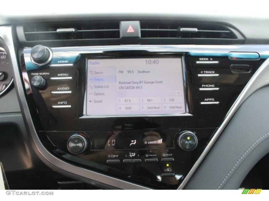 2018 Camry SE - Ruby Flare Pearl / Black photo #16