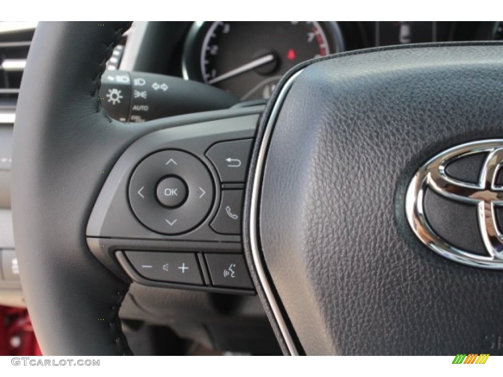 2018 Camry SE - Ruby Flare Pearl / Black photo #18