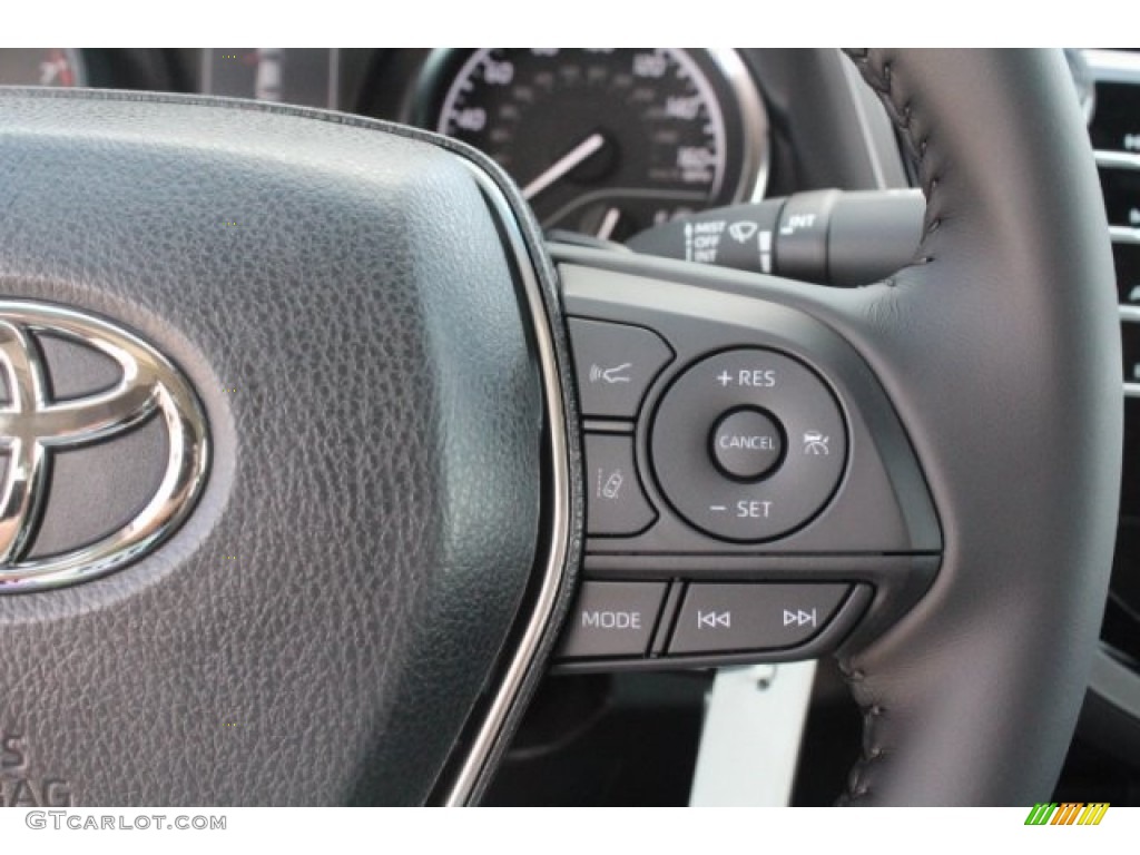 2018 Camry SE - Ruby Flare Pearl / Black photo #19