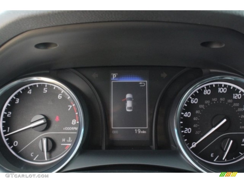 2018 Camry SE - Ruby Flare Pearl / Black photo #20