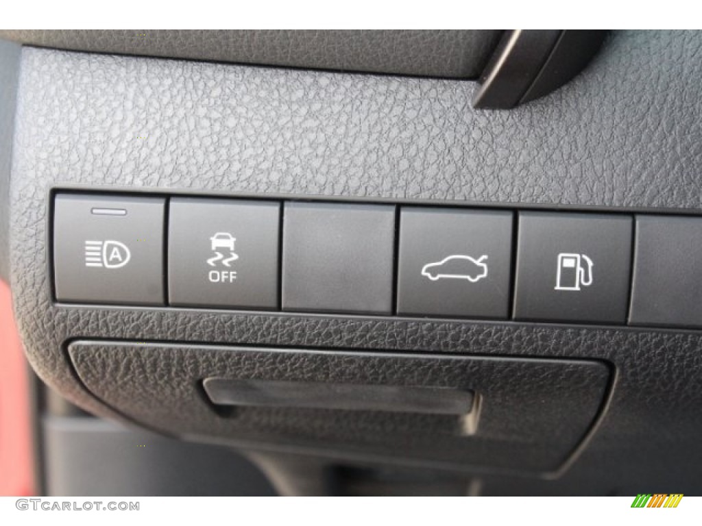 2018 Camry SE - Ruby Flare Pearl / Black photo #21