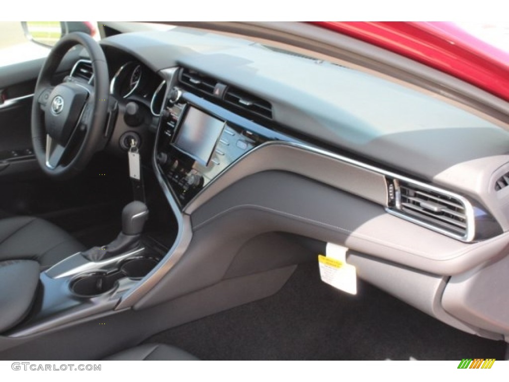2018 Camry SE - Ruby Flare Pearl / Black photo #30