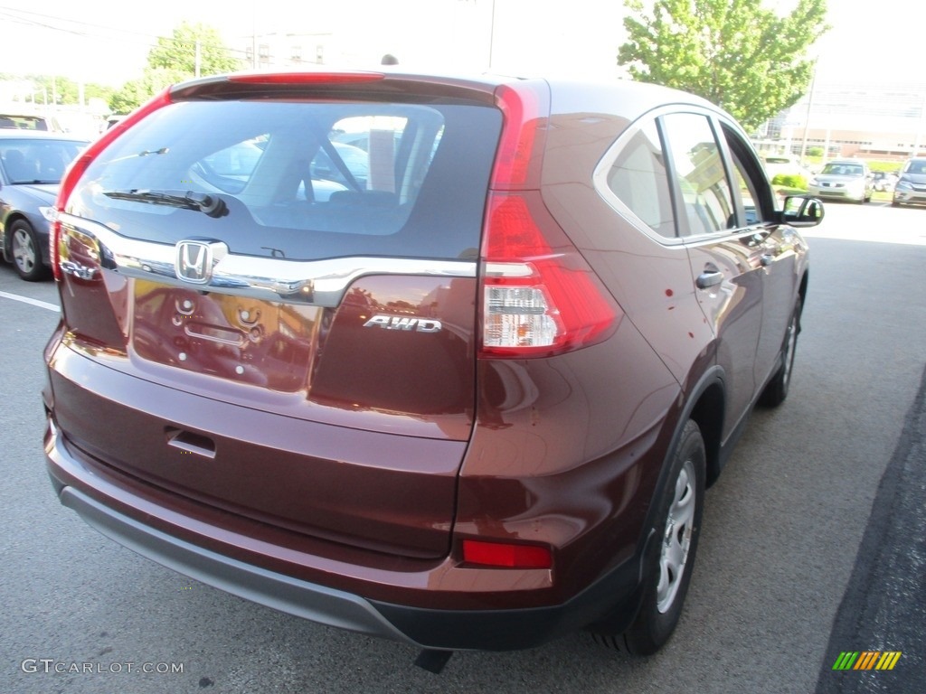 2015 CR-V LX AWD - Copper Sunset Pearl / Black photo #5