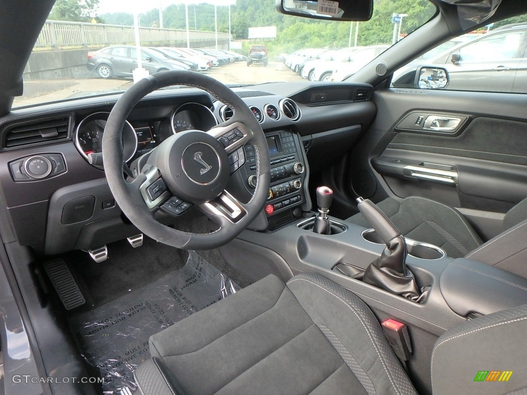 2018 Mustang Shelby GT350 - Lead Foot Gray / GT350 Ebony Recaro Cloth/Miko Suede photo #15