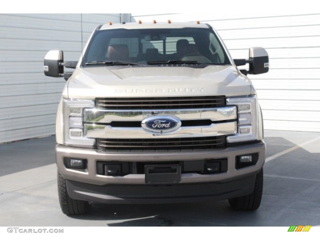 2018 F250 Super Duty King Ranch Crew Cab 4x4 - White Gold / King Ranch Kingsville Java photo #2