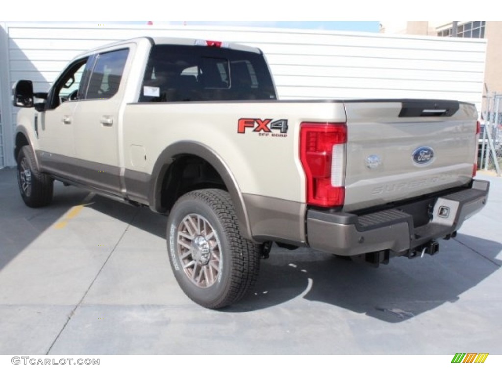 2018 F250 Super Duty King Ranch Crew Cab 4x4 - White Gold / King Ranch Kingsville Java photo #7