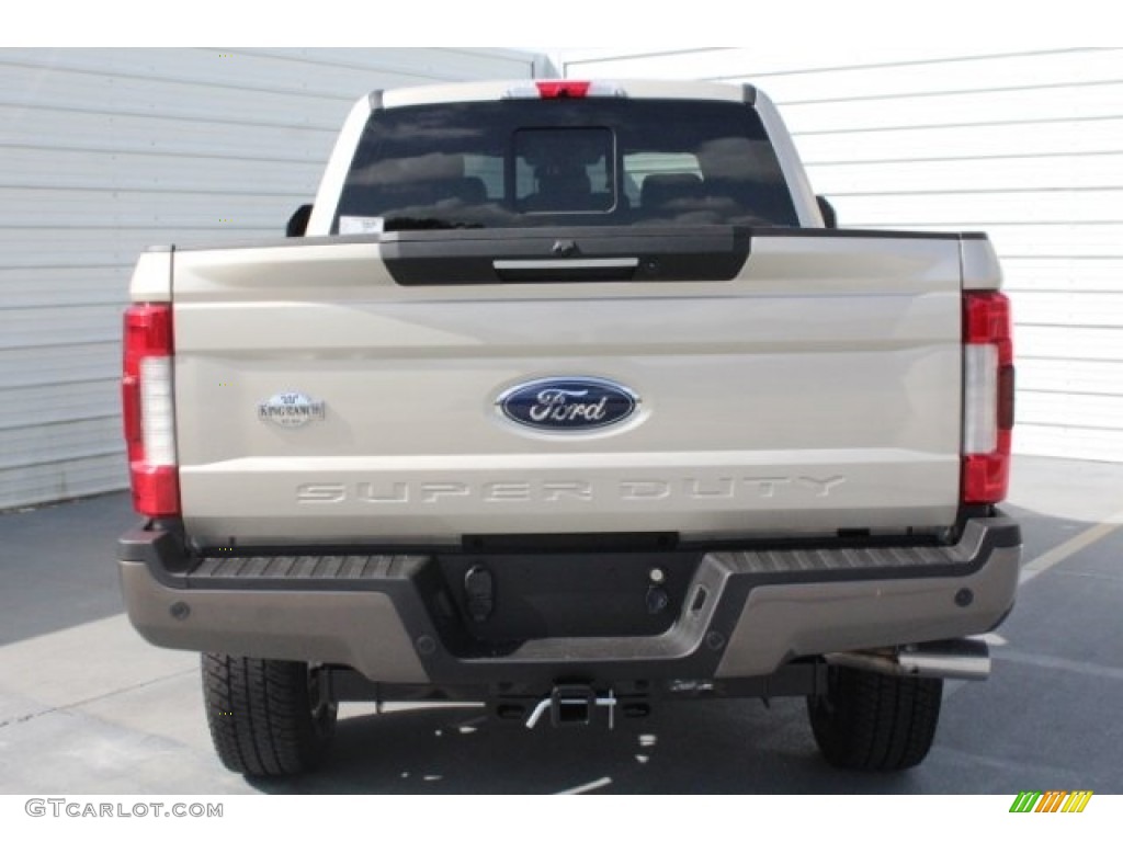 2018 F250 Super Duty King Ranch Crew Cab 4x4 - White Gold / King Ranch Kingsville Java photo #8