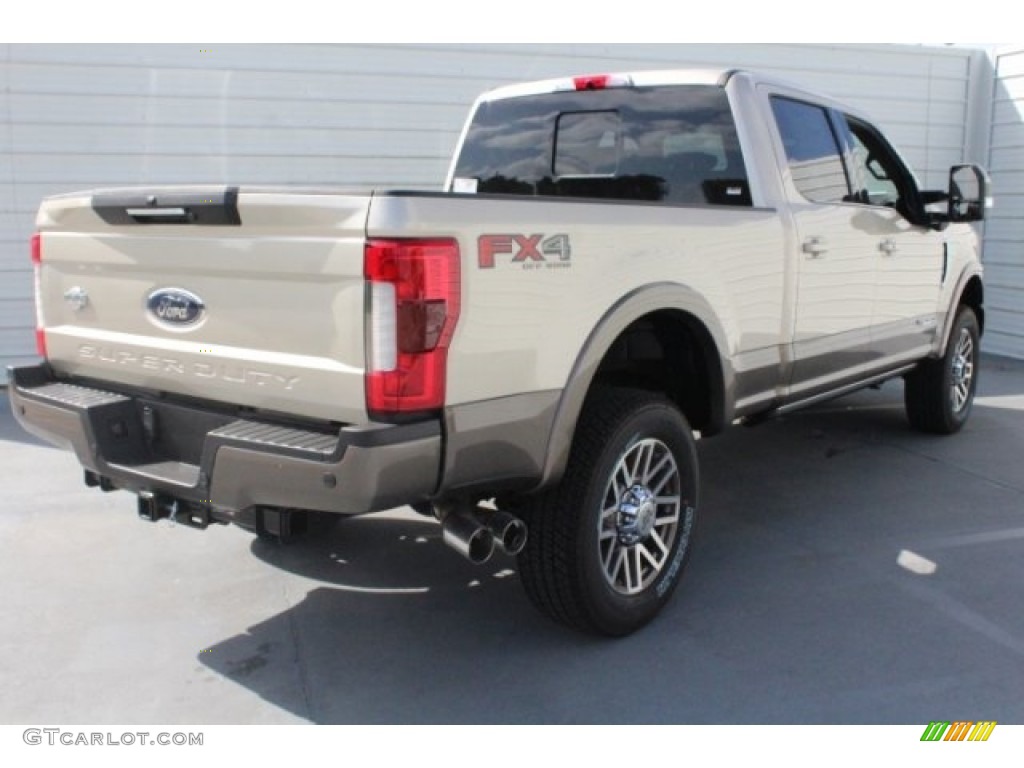 2018 F250 Super Duty King Ranch Crew Cab 4x4 - White Gold / King Ranch Kingsville Java photo #9