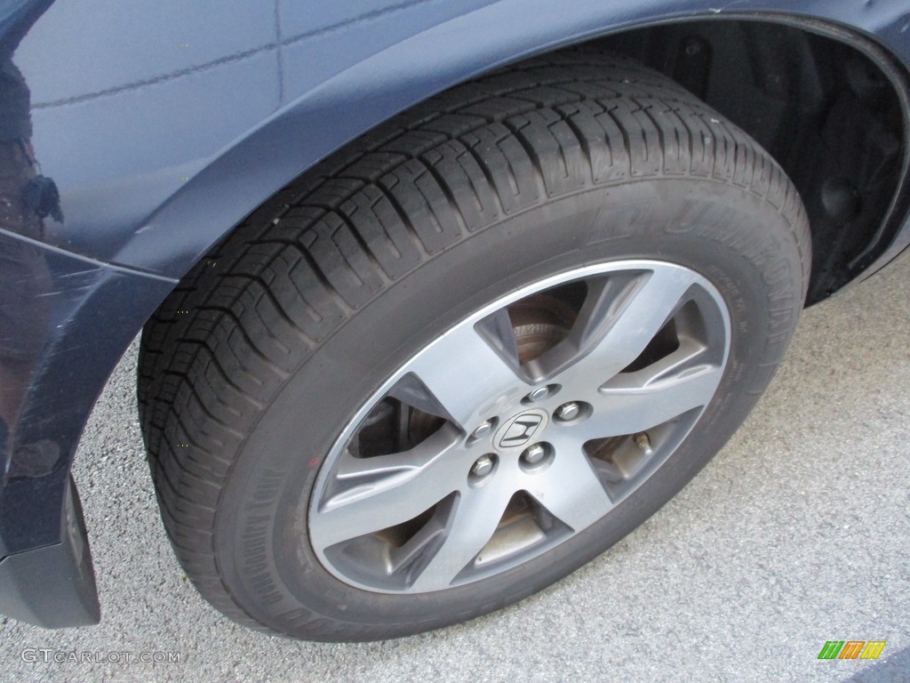 2012 Pilot Touring 4WD - Bali Blue Pearl / Gray photo #6