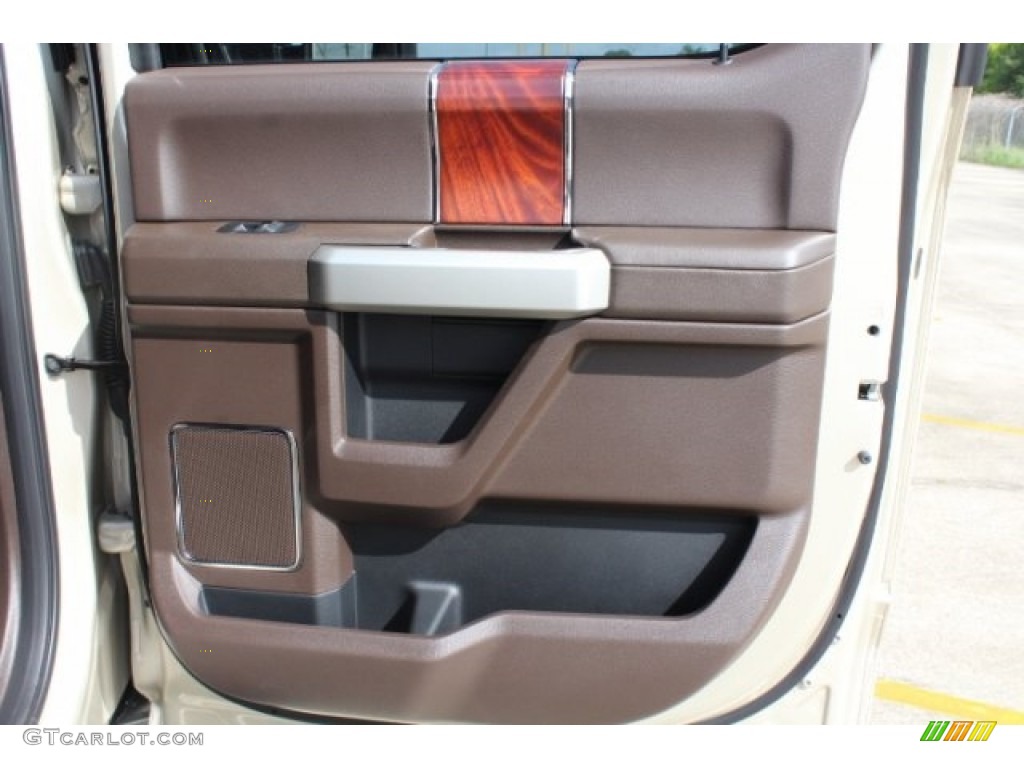 2018 F250 Super Duty King Ranch Crew Cab 4x4 - White Gold / King Ranch Kingsville Java photo #29