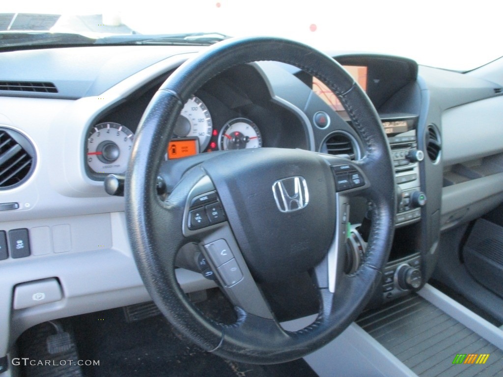 2012 Pilot Touring 4WD - Bali Blue Pearl / Gray photo #15