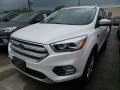 2018 White Platinum Ford Escape Titanium 4WD  photo #1