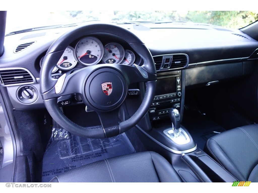 2012 911 Carrera S Coupe - Meteor Grey Metallic / Black photo #17