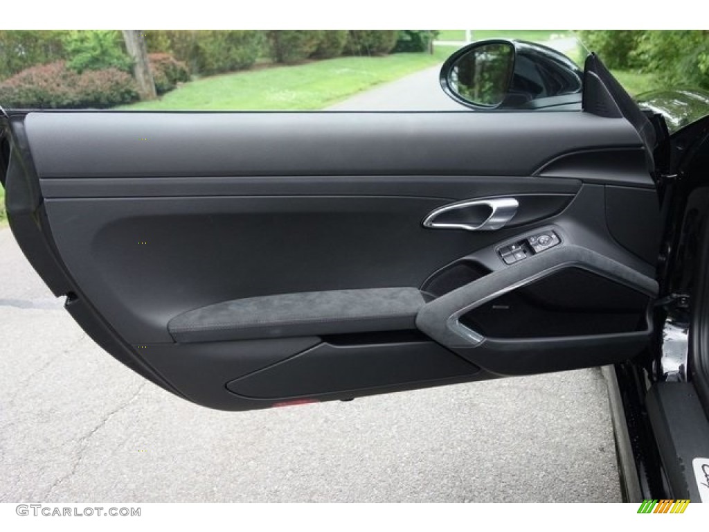 2018 Porsche 718 Cayman GTS Black Door Panel Photo #128068427