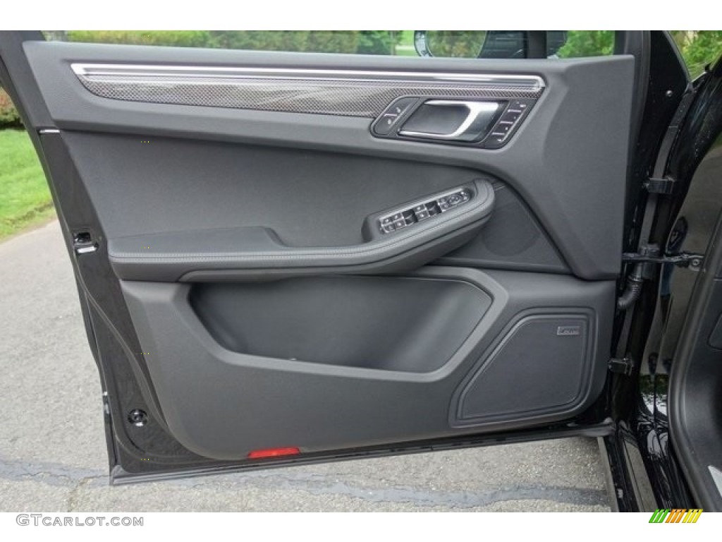 2018 Porsche Macan GTS Black Door Panel Photo #128068742