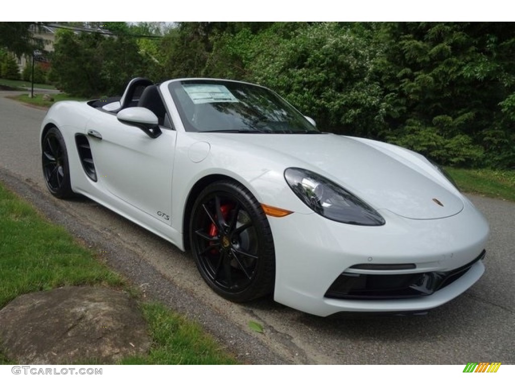 2018 718 Boxster GTS - White / Black photo #1