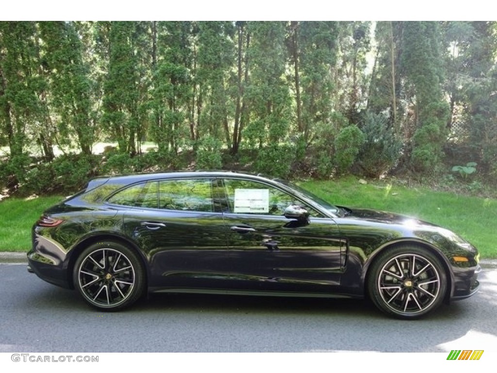 Black 2018 Porsche Panamera 4S Sport Turismo Exterior Photo #128069849
