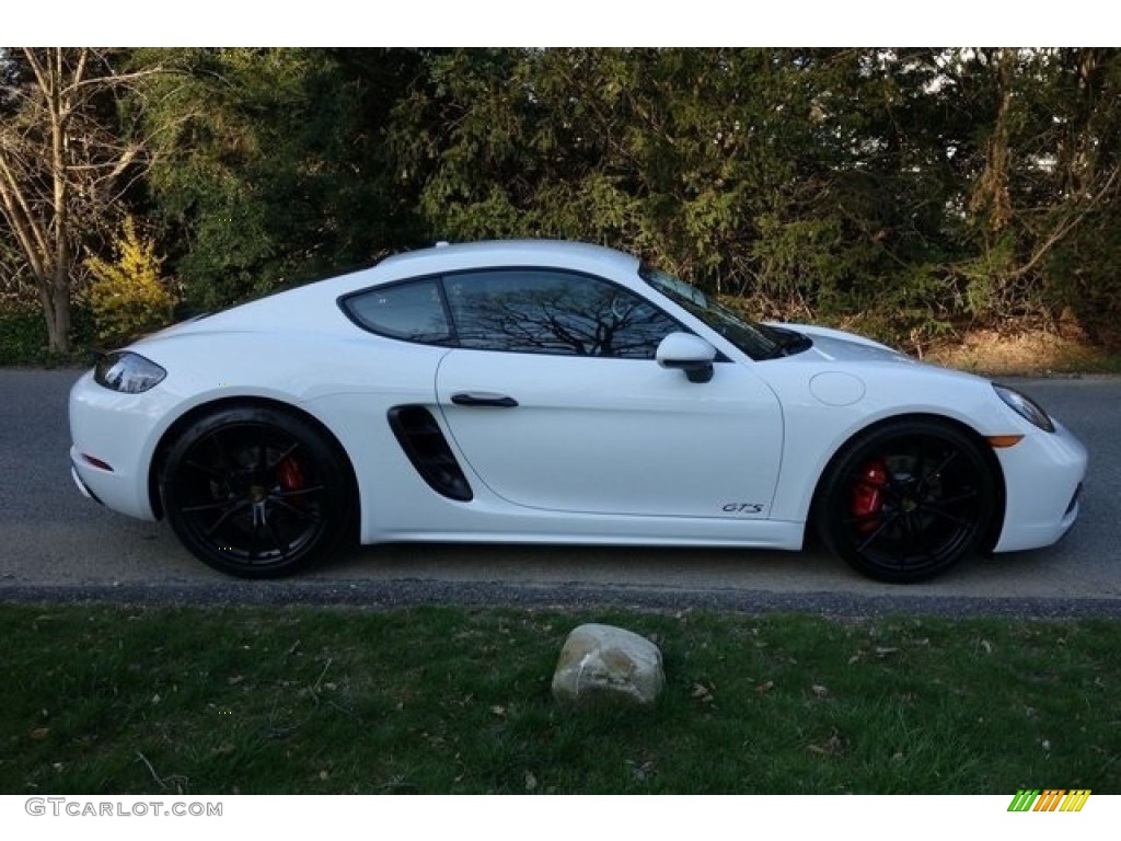White 2018 Porsche 718 Cayman GTS Exterior Photo #128070848