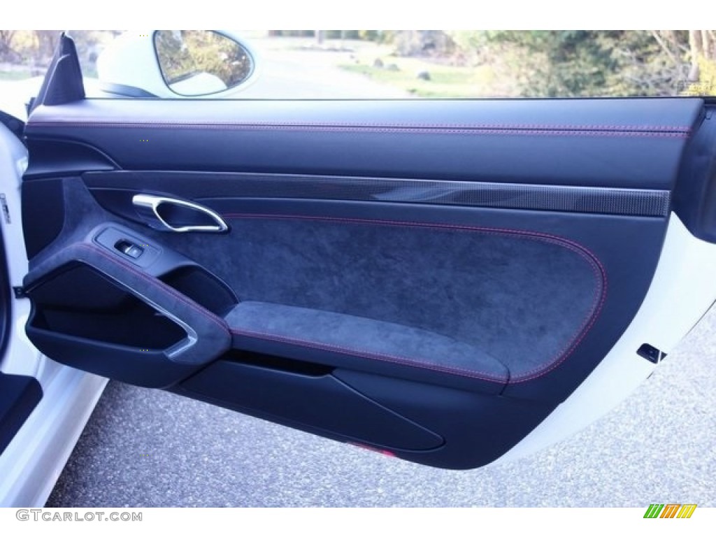2018 Porsche 718 Cayman GTS Black Door Panel Photo #128071019