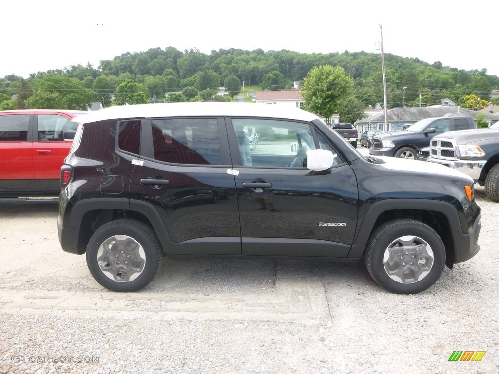 2018 Renegade Sport 4x4 - Black / Black photo #6