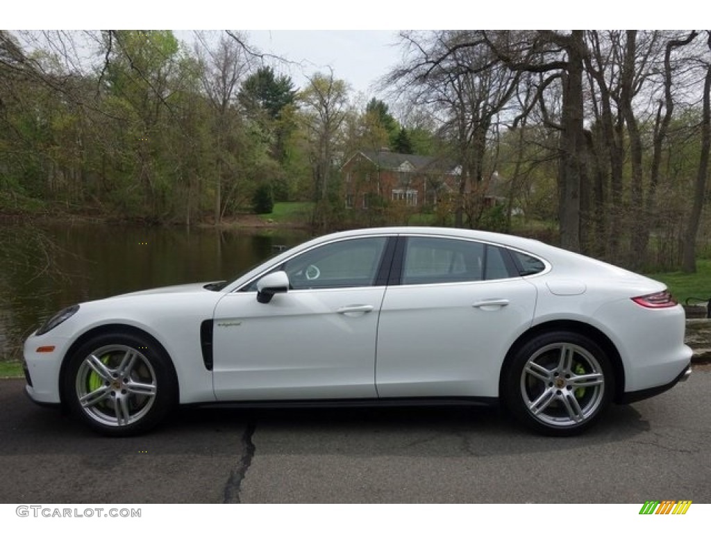 White 2018 Porsche Panamera 4 E-Hybrid Exterior Photo #128072150