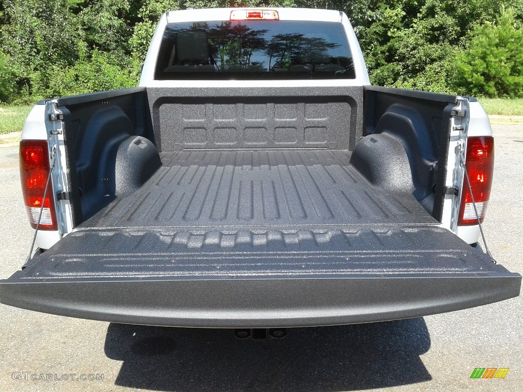 2018 1500 Tradesman Quad Cab 4x4 - Bright Silver Metallic / Black/Diesel Gray photo #12