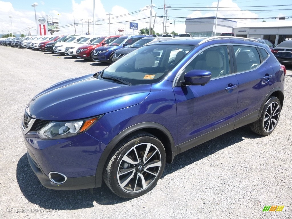 2018 Rogue Sport SL AWD - Caspian Blue / Charcoal photo #8