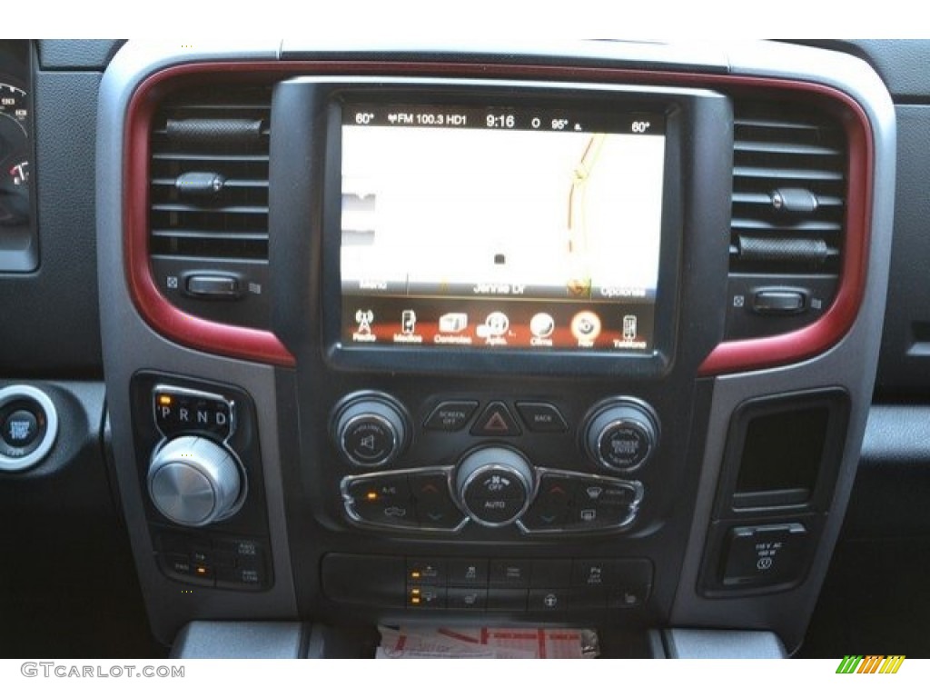 2017 1500 Rebel Crew Cab 4x4 - Bright Silver Metallic / Rebel Theme Red/Black photo #11