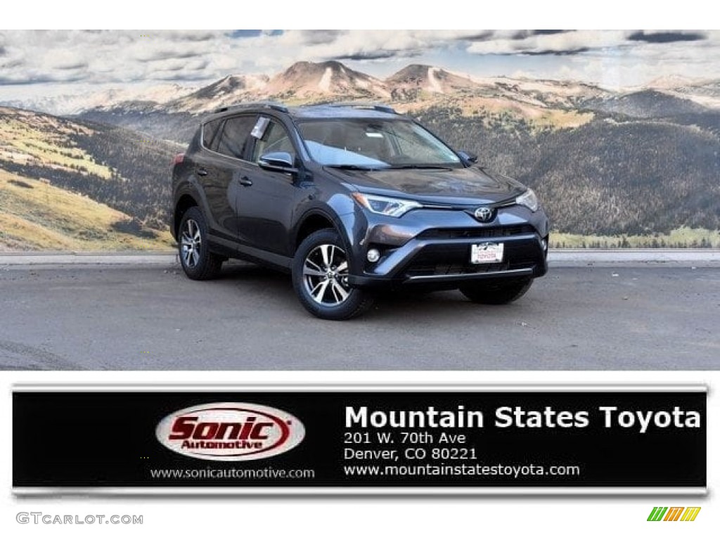 2018 RAV4 XLE - Magnetic Gray Metallic / Black photo #1