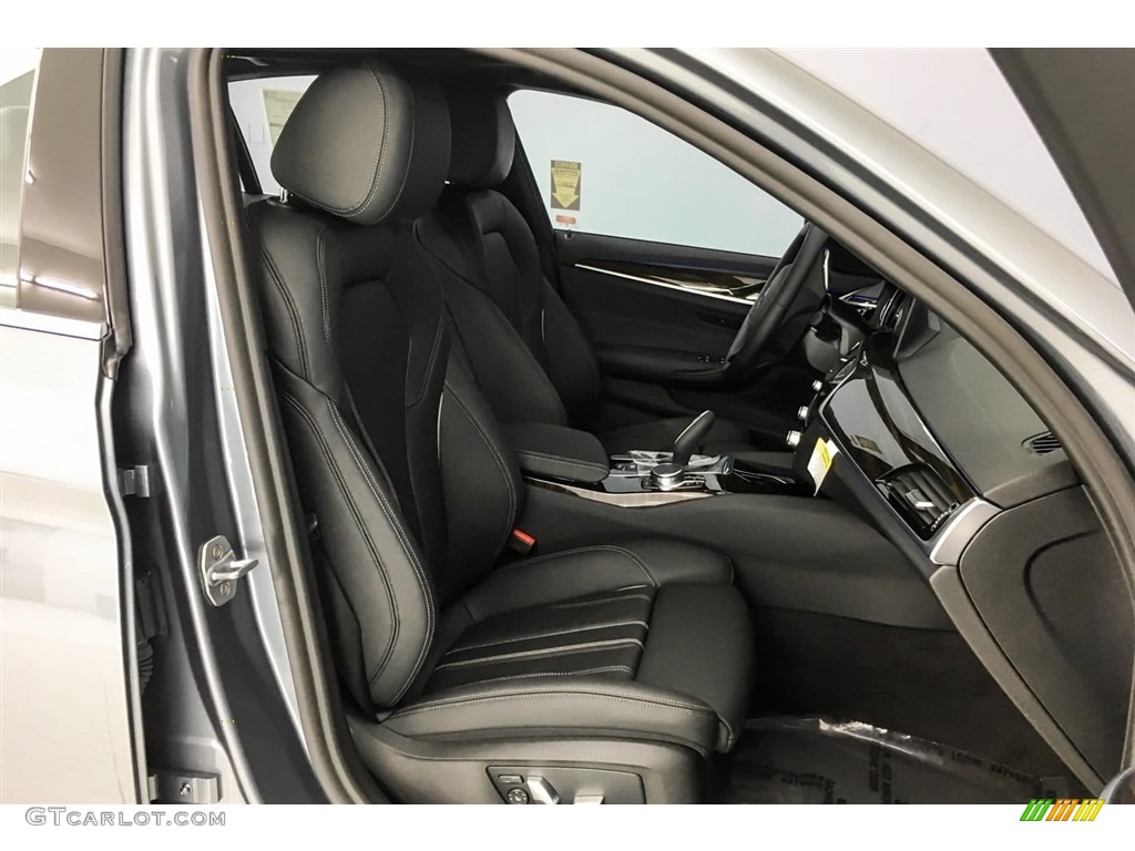 2018 5 Series 530e iPerfomance Sedan - Bluestone Metallic / Black photo #2