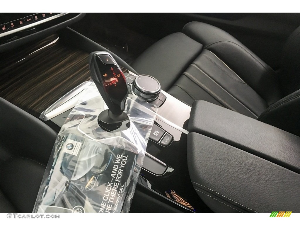 2018 5 Series 530e iPerfomance Sedan - Bluestone Metallic / Black photo #7