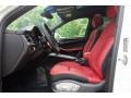 Black/Garnet Red Interior Photo for 2018 Porsche Macan #128078002