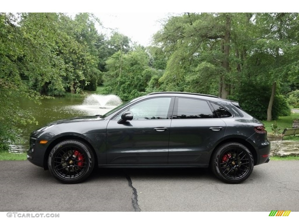 Volcano Grey Metallic 2018 Porsche Macan GTS Exterior Photo #128078608
