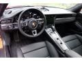 2017 Porsche 911 Black Interior Front Seat Photo