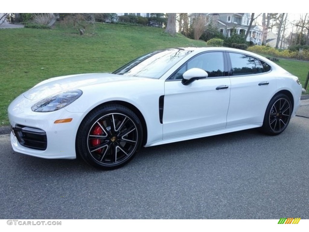 White 2018 Porsche Panamera Turbo Exterior Photo #128080297