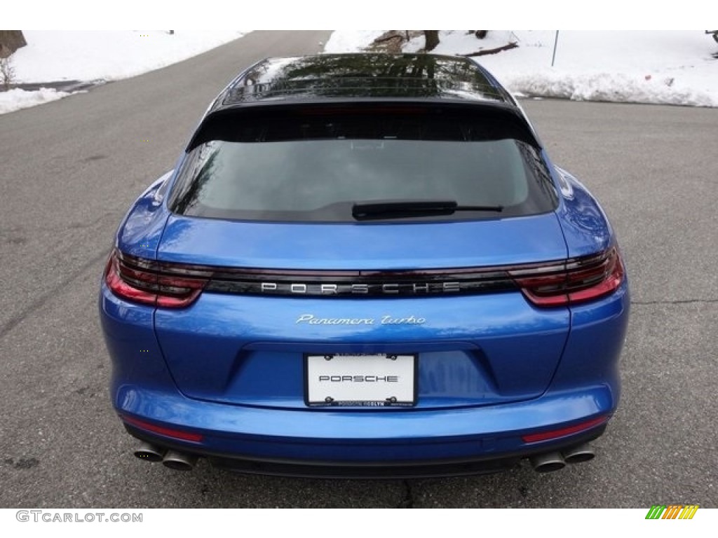 2018 Panamera Turbo Sport Turismo - Sapphire Blue Metallic / Black photo #10